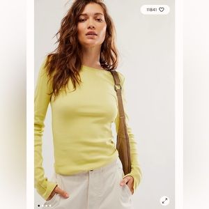 We The Free low back long sleeve